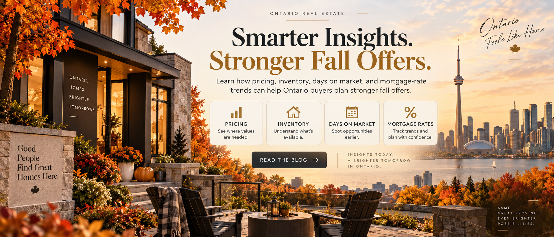 Ontario Fall Market Signals Buyers Should Watch